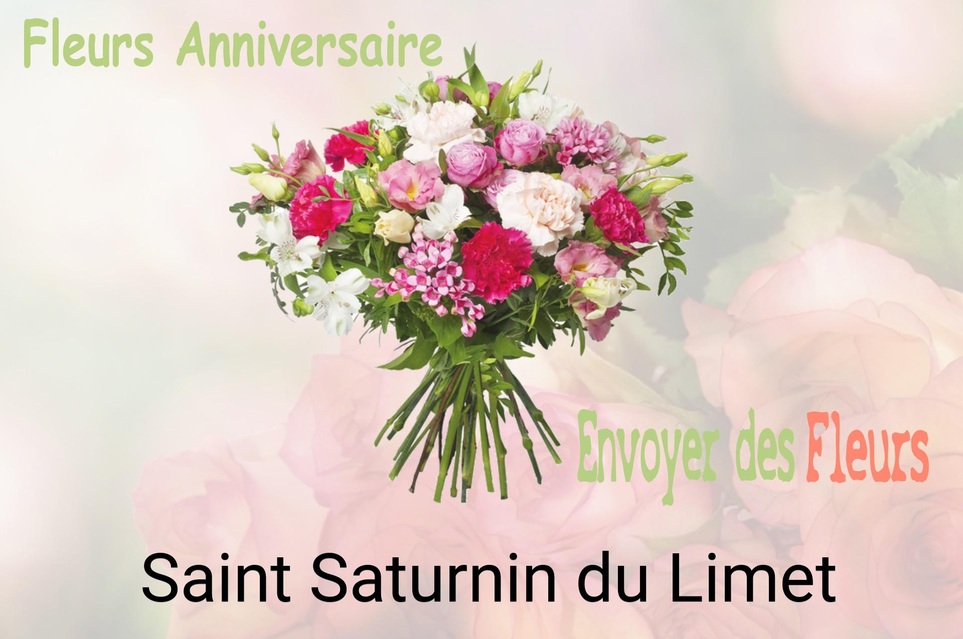 Bouquet de fleurs d’anniversaire livré à Saint-Saturnin-du-Limet