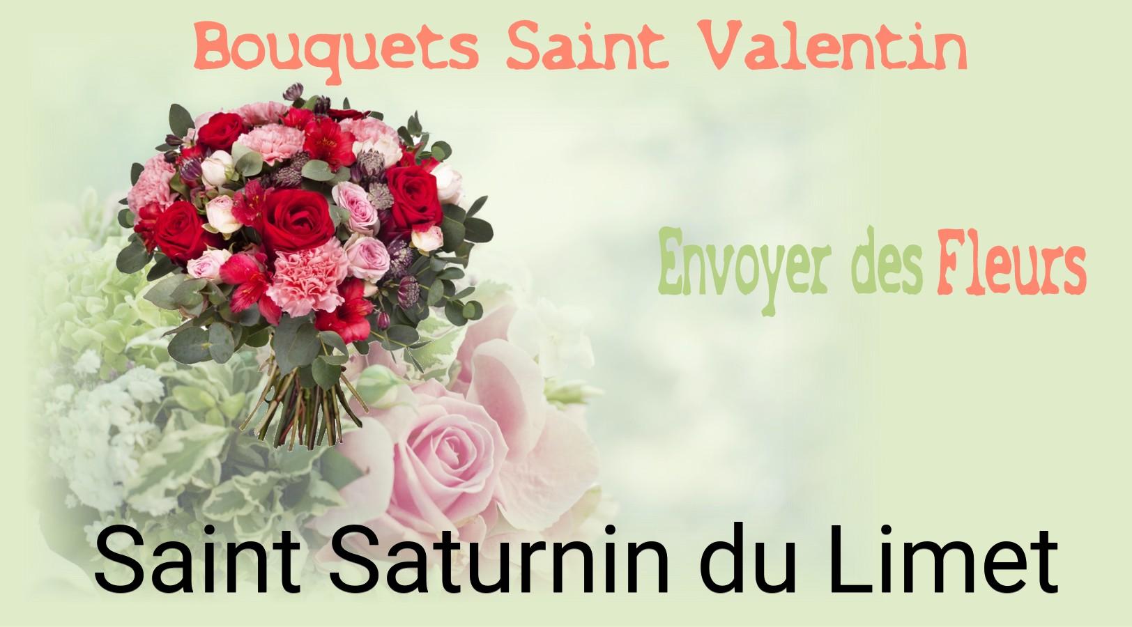 Roses de Saint-Valentin livrées à Saint-Saturnin-du-Limet
